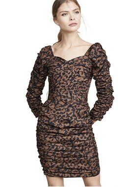 NWT Nicholas Crossover Gathered Dress - Size 4